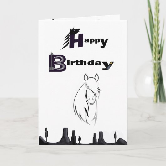 Funny Birthday Card Kaart (Voorkant)