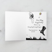 Funny Birthday Card Kaart (Binnen)