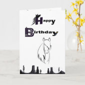 Funny Birthday Card Kaart (Gele Bloem)