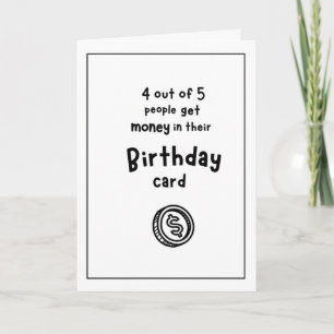 Funny Birthday Card Kaart