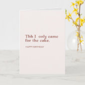 Funny Birthday Card Kaart (Gele Bloem)