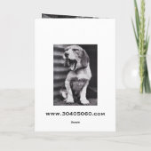 Funny Birthday Card Kaart (Achterkant)