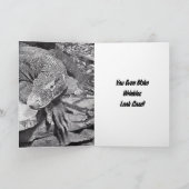 Funny Birthday Card Kaart (Binnen)