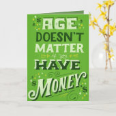 Funny Birthday Card Kaart (Gele Bloem)