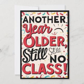 Funny Birthday Card Kaart