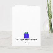 Funny Birthday Card Kaart (Achterkant)