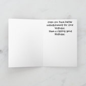 Funny Birthday Card Kaart (Binnen)