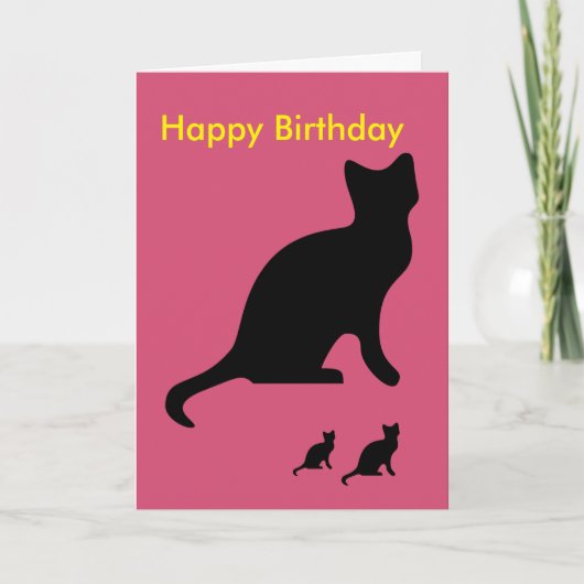 Funny Birthday Card Kaart (Voorkant)
