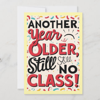 Funny Birthday Card Kaart