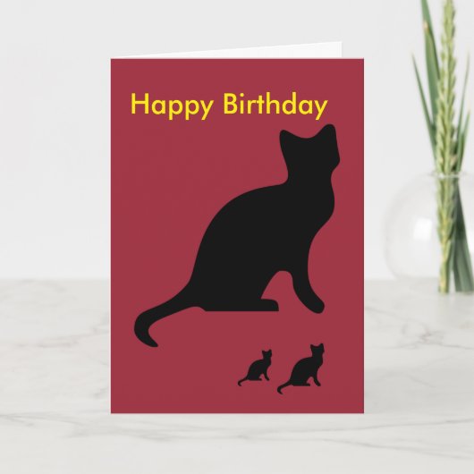 Funny Birthday Card Kaart (Voorkant)