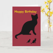 Funny Birthday Card Kaart (Gele Bloem)