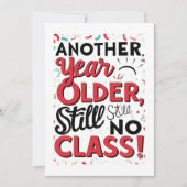 Funny Birthday Card Kaart (Voorkant)