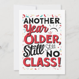 Funny Birthday Card Kaart