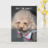 Funny Birthday Card Kaart (Gele Bloem)