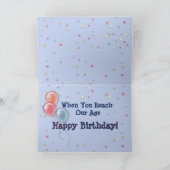 Funny Birthday Card met Cute Napping Basset Hounds Kaart (Binnen)