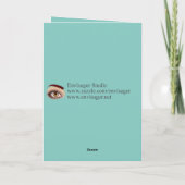 Funny Birthday Card: Oude Kaart (Achterkant)