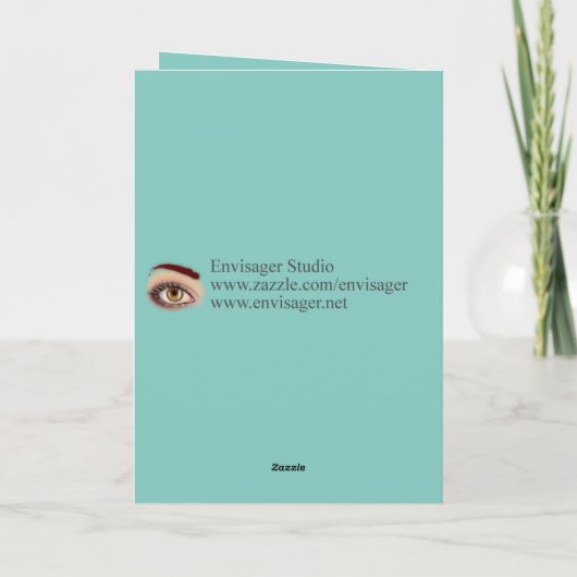 Funny Birthday Card: Oude Kaart (Achterkant)