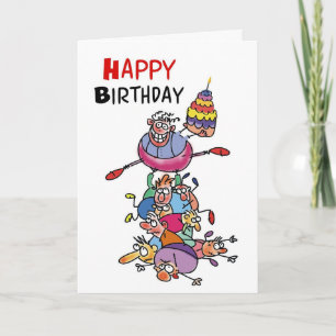 Funny Birthday Card voor hem Kaart