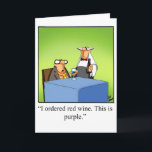 Funny Birthday Card voor hem Kaart<br><div class="desc">Geniet van het verspreiden van de lach met dit hilarische vrolijke verjaardagsfeestje van cartoonist Bill Abbott; stuur een aantal lachen samen met je beste wensen voor een vrolijke wenskaart. Bill Abbotts cartoon "Spectickles", de internationaal gesyndiceerde strip verscheen ook in Hallmark U.K., Reader's Digest, Saturday Evening Post en andere voortreffelijke tijdschriften...</div>