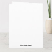 Funny Birthday Card voor hem of haar | Beste vacuü Kaart (Achterkant)