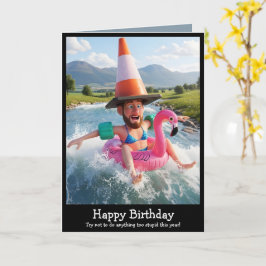 Funny Birthday Cards for men Kaart