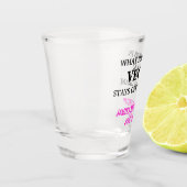 Funny Birthday Creëer je eigen schopglas Shot Glas (Links)