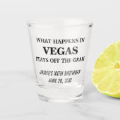 Funny Birthday Creëer je eigen schopglas Shot Glas (Voorkant)