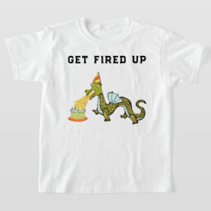 Funny Birthday Dragon T-shirt