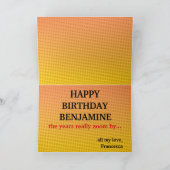 Funny Birthday Fab Video Conference Call Satire Kaart (Binnen)