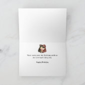 Funny Birthday Friend - Teddy Bear  Collection Kaart (Binnen)