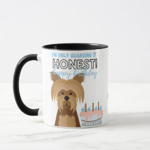 Funny Birthday Gift voor Yorkshire Terrier Mam Dad Mok