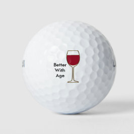 Funny Birthday Golfballen