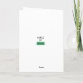 Funny Birthday Haikus voor haar Kaart (Achterkant)