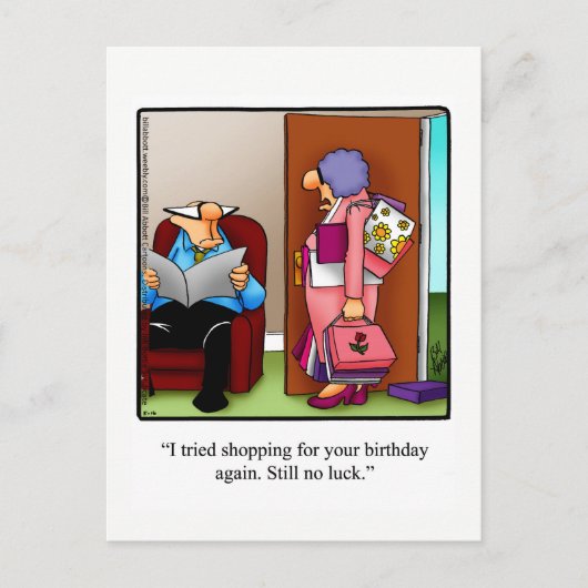 Funny Birthday Humor Briefkaart (Voorkant)