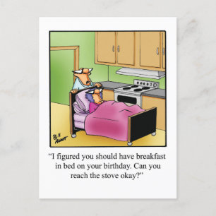Funny Birthday Humor Briefkaart