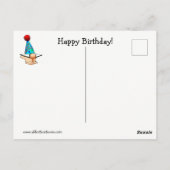Funny Birthday Humor Briefkaart (Achterkant)
