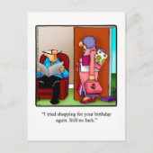 Funny Birthday Humor Briefkaart (Voorkant)