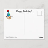 Funny Birthday Humor Briefkaart voor hem (Achterkant)