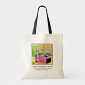 Funny Birthday Humor Canvas tas (Voorkant)