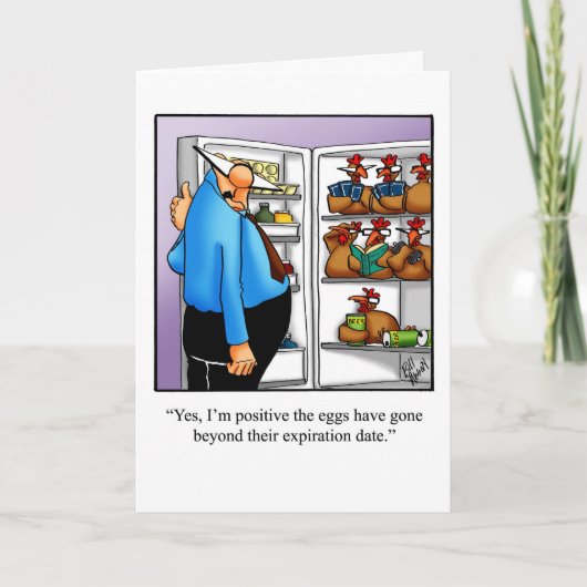 Funny Birthday Humor Kaart voor vriend (Voorkant)