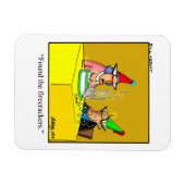Funny Birthday Humor Magnet Gift Magneet (Horizontaal)
