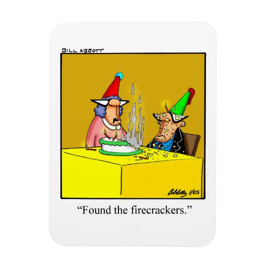 Funny Birthday Humor Magnet Gift Magneet (Verticaal)