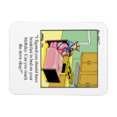 Funny Birthday Humor Magnet Gift Magneet (Horizontaal)