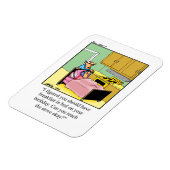 Funny Birthday Humor Magnet Gift Magneet (Linkerzijde)