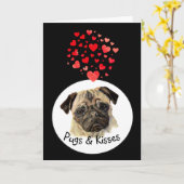 Funny Birthday Humor Pet, Pug Dog Kaart (Gele Bloem)