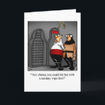 Funny Birthday Humor Wenskaart Kaart<br><div class="desc">Geniet van het verspreiden van de lach met dit hilarische vrolijke verjaardagsfeestje van cartoonist Bill Abbott; stuur een aantal lachen samen met je beste wensen voor een vrolijke wenskaart. Bill Abbotts cartoon "Spectickles", de internationaal gesyndiceerde strip verscheen ook in Hallmark U.K., Reader's Digest, Saturday Evening Post en andere voortreffelijke tijdschriften...</div>