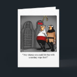 Funny Birthday Humor Wenskaart Kaart<br><div class="desc">Geniet van het verspreiden van de lach met dit hilarische vrolijke verjaardagsfeestje van cartoonist Bill Abbott; stuur een aantal lachen samen met je beste wensen voor een vrolijke wenskaart. Bill Abbotts cartoon "Spectickles", de internationaal gesyndiceerde strip verscheen ook in Hallmark U.K., Reader's Digest, Saturday Evening Post en andere voortreffelijke tijdschriften...</div>