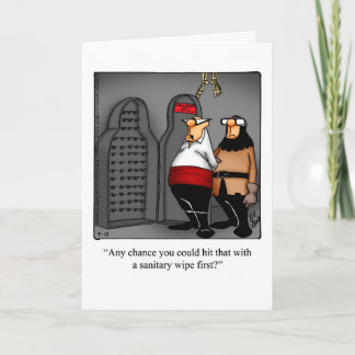 Funny Birthday Humor Wenskaart Kaart