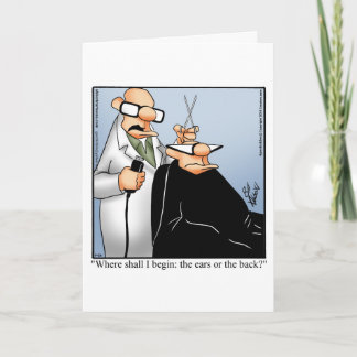 Funny Birthday Humor Wenskaart voor hem Kaart