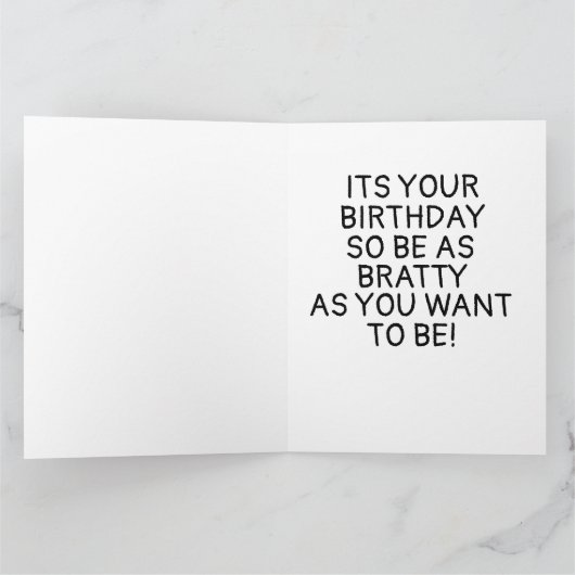 FUNNY BIRTHDAY... IK HEB EEN BALLOON DAT JE NIET M KAART (Binnen)